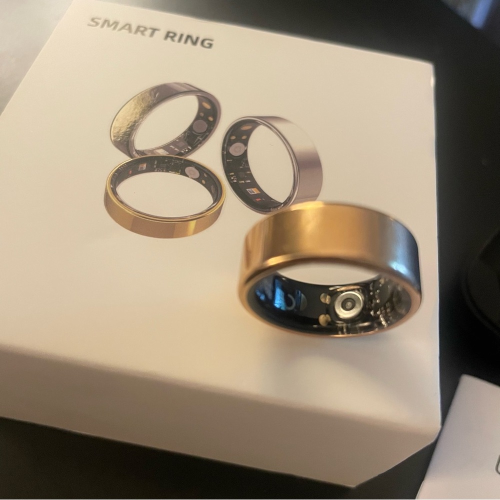 Gold Smart Ring